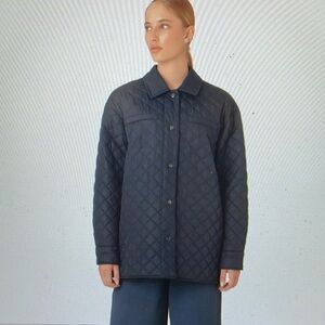 Ilse Jacobsen black quilted A34 jacket